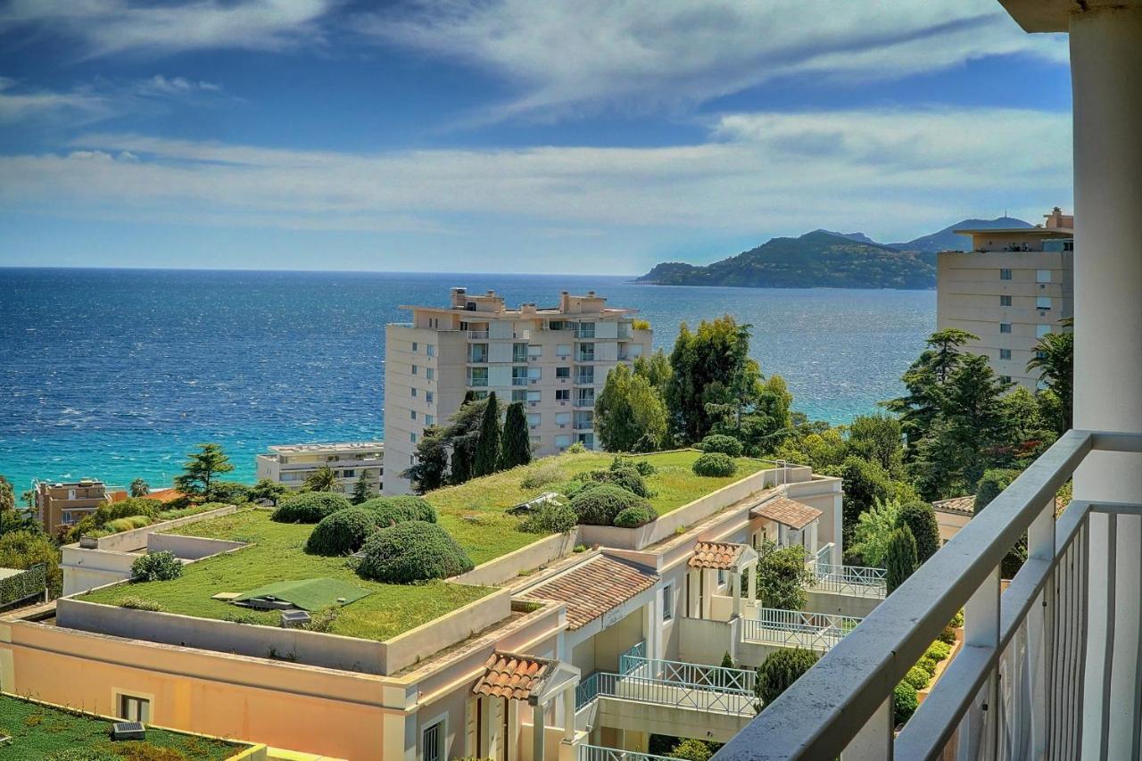 Immogroom - Sea View - Pool - Terrace - Parking - Wifi - Ac Cannes Luaran gambar